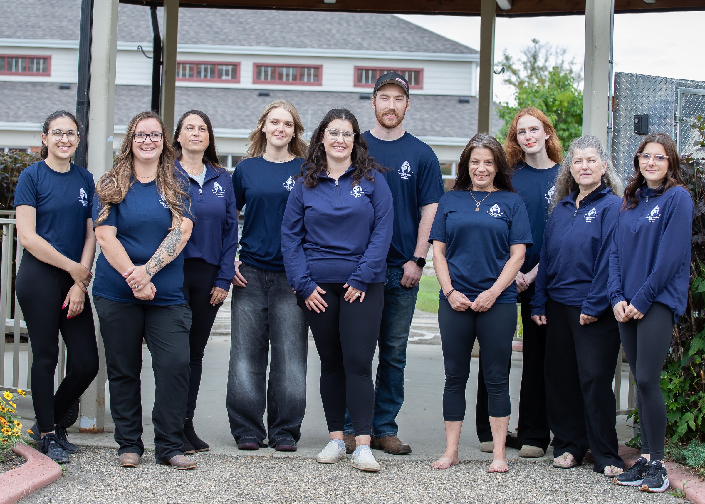 The Hodder Sparkle & Shine team
